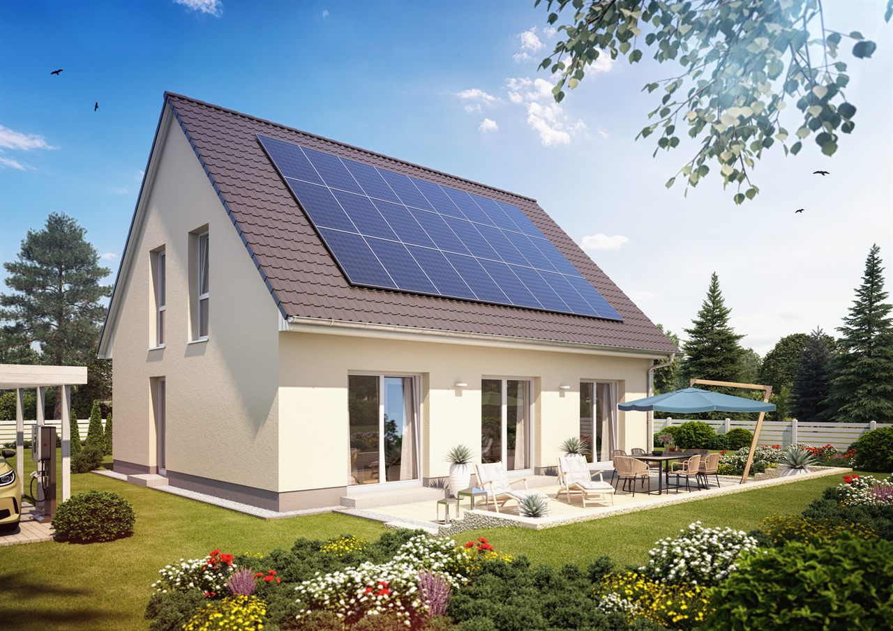 Einfamilienhaus mit Photovoltaik von Heinz von Heiden