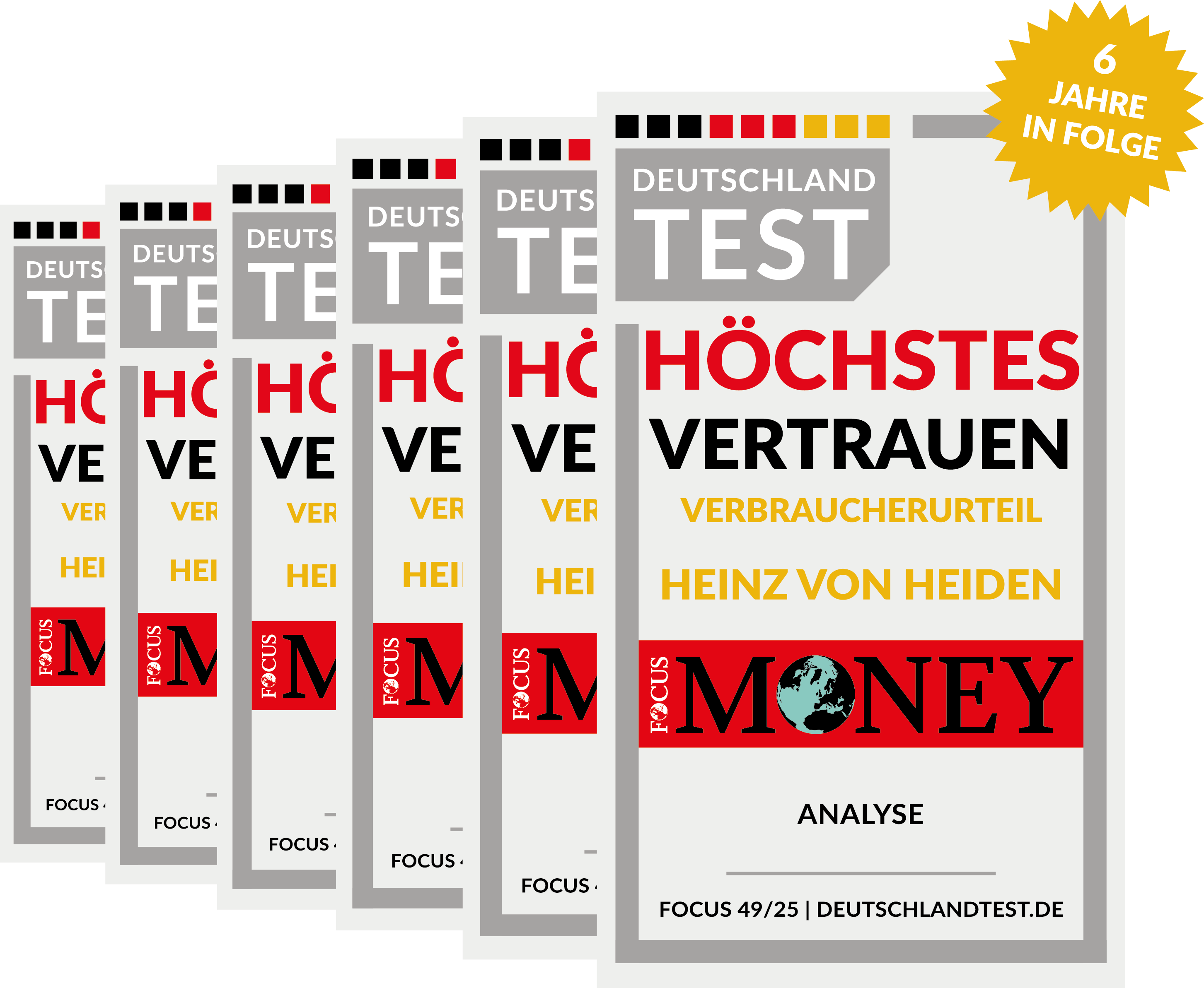 Deutschland Test: Höchstes Vertrauen – 6 Jahre in Folge